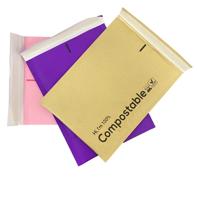 Che cos'è un mailer biodegradabile per bolle di carta kraft?