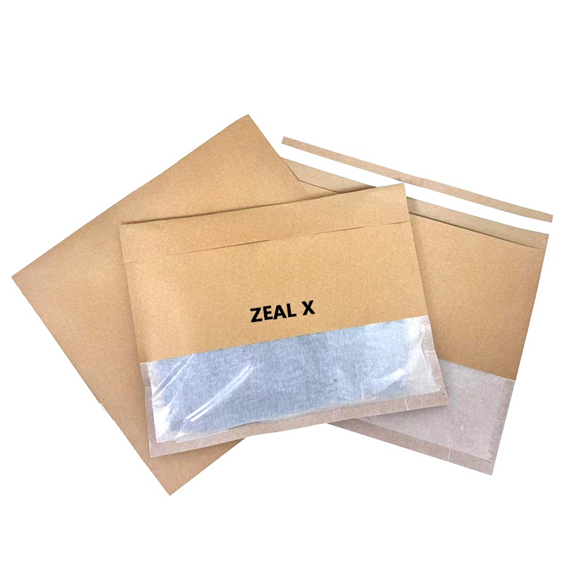 Zeal X presenta un packaging sostenibile innovazione: sacchetti di carta Kraft e Glassine riciclati FSC.
