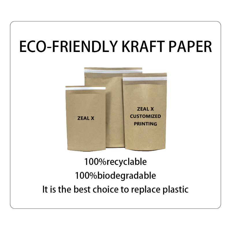 Zealx lancia un sacchetto di imballaggio per abbigliamento di carta kraft marrone: alternativa ecologica alla plastica