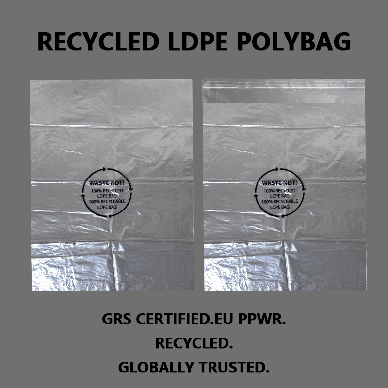 Zeal X lancia i sacchetti di polietilene LDPE riciclati certificati GRS per supportare gli obiettivi di imballaggio sostenibili