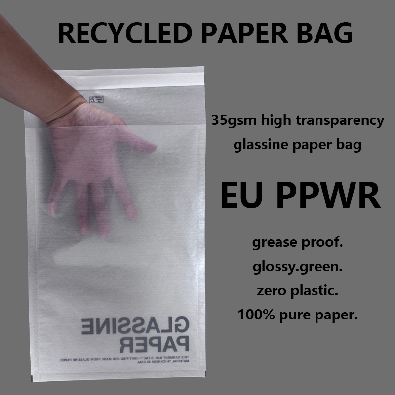Zeal X presenta sacchetti per abbigliamento in glassine ad alta trasparenza da 35 g/m² per imballaggi senza plastica