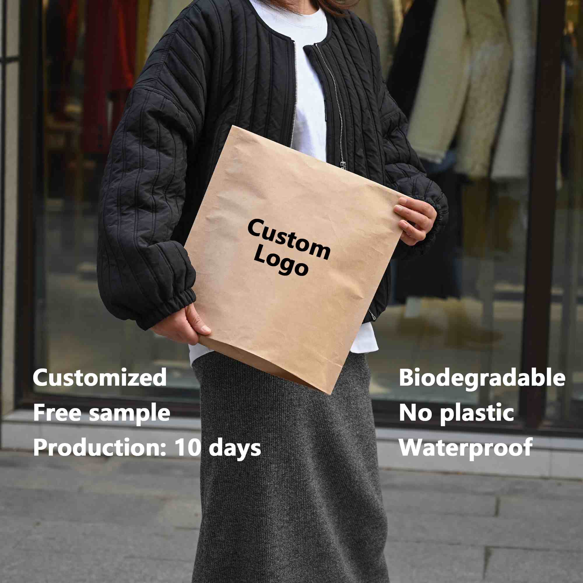 Busta Kraft ecologica