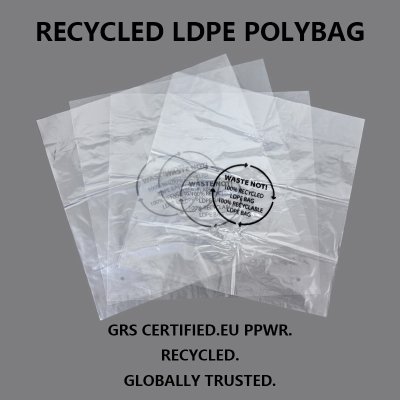 Recycled LDPE Packaging Bag