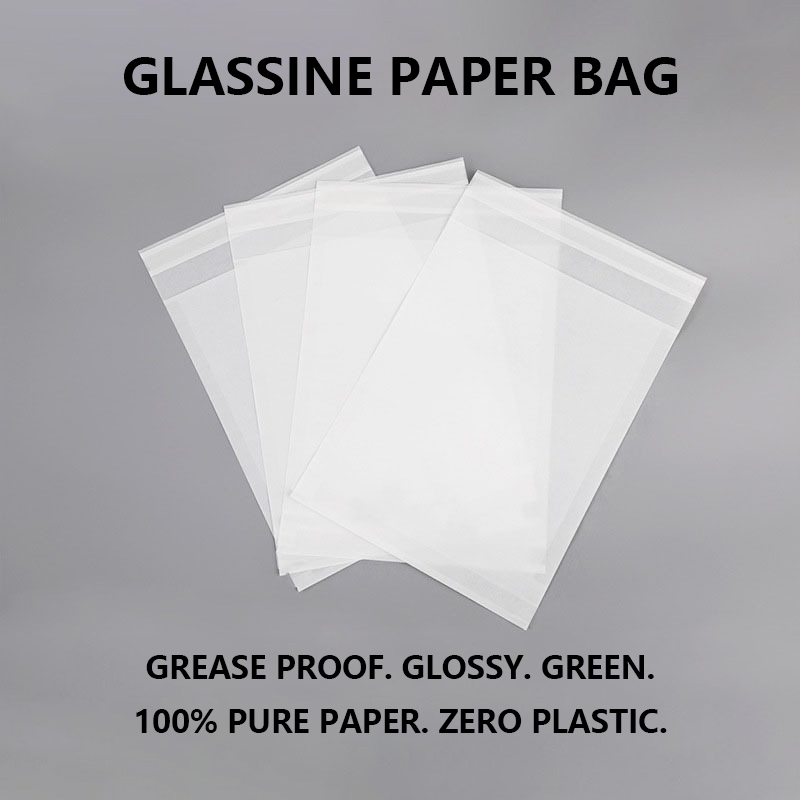 Sacchetti di carta glassine traslucidi